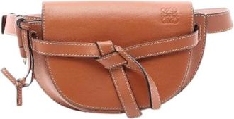 Loewe Pre-owned Gate 2way waist bag - - Pre-owned - Donna - Marrone - ONE SIZE