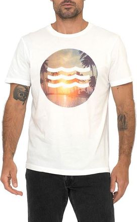 Sol Angeles Sunset Graphic Tee in D White at Nordstrom, Size X-Large