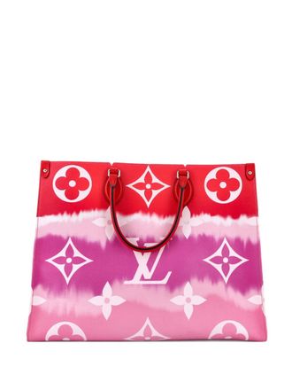 Louis Vuitton OnTheGo Limited Edition Escale Monogram Giant GM tote bag - Veelkleurig