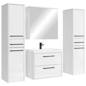 Badplaats Conjunto De Muebles De Ba&ntilde;o Florence 60 Cm Xl - Blanco Brillante