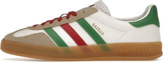 Gucci adidas x Gucci Gazelle White Green Red 726487-AAA43-9547