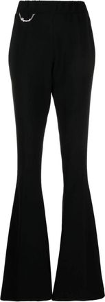 Dsquared2 Wijde Broek - Dames - Wijde Broeken - Zwart - S - Broeken
