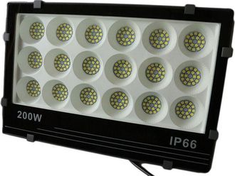 Trade Shop Trade Shop Traesio - Trade Shop - Faro Led Smd Slim 60 120 200 Watt Faretto Spot Alta Luminosita Lampada Ip66 - -200 Vatios