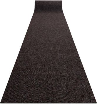 RugsX Rugsx - Corredor - Alfombrilla Antideslizante Vigor Exterior, Interior Marr&oacute;n Oscuro 0300 200cm Brown 200x700 Cm
