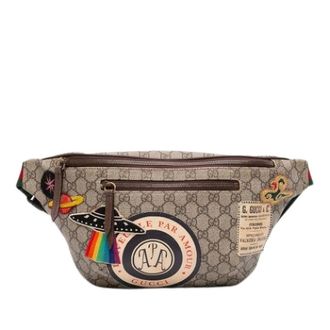 Gucci Pre-owned GG Supreme Belt Bag - Dames - Pre-owned - Beige - Maat: ONE Size