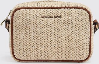 Michael Kors Borsa in rafia crochet