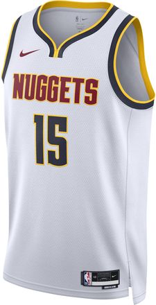 Nike Denver Nuggets Association Edition Nike Mens Dri-FIT NBA Swingman Jersey in White | DN2075-100