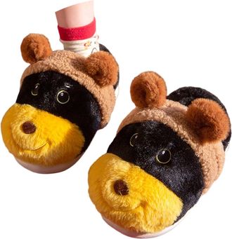 Generic Womens Cozy Indoor Fleece Slippers With Full Heel Coverage For Ultimate Home Comfort And Winter Warmth Mens Size 6 Thermal Women Memory Foam