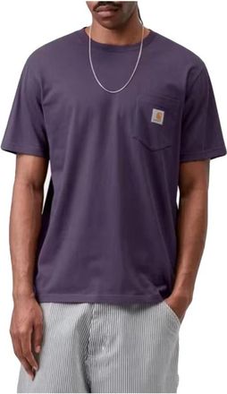 Carhartt Work in Progress T-Shirts - Heren - T-shirts - Paars - XL - Tops