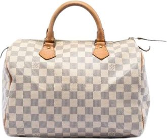 Louis Vuitton Pre-owned Handbags, female, White, Size: ONE SIZE Pre-owned Speedy 30