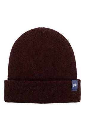 United By Blue The Softest Ultra cozy Yak Yarn Heathered Knit Beanie in Wine at Nordstrom