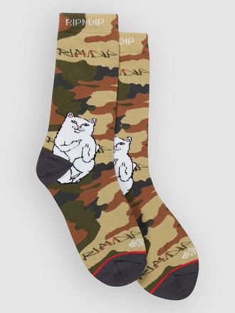Ripndip Lord Nermal Street Socks camuflaje