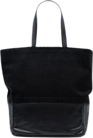 Chanel Pre-owned Tote Bags, female, Black, Size: ONE SIZE Pre-owned Vintage Tote Bag