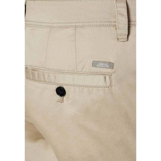 A|X Armani Exchange Cotton-Blend Bermuda Shorts - Beige