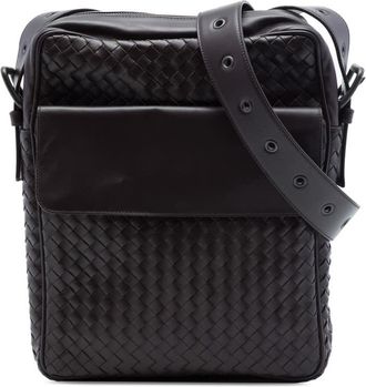 Bottega Veneta Pre-owned Bottega Veneta Nappa Intrecciato Front Pocket Crossbody Ladies L1TXTR0F15O0K4ZP