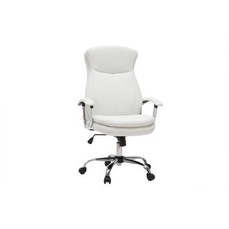 Miliboo Sill&oacute;n De Escritorio Moderno Blanco Wall Street