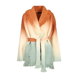 Alanui Shades Of Shore Cardigan - female - Alanui - Cardigans - Multicolor - XS - Knitwear