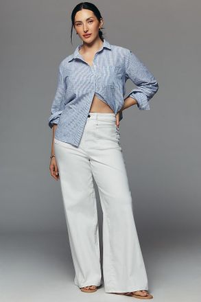 Good American Good Waist High-Rise Palazzo Pants