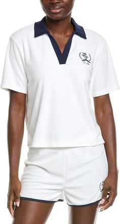 Barefoot Dreams Cozy Terry Polo Shirt