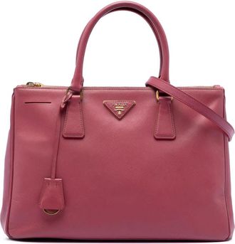 Prada Pre-owned Prada Medium Saffiano Lux Galleria Double Zip Satchel Ladies WP596B0MRYVKCCV9