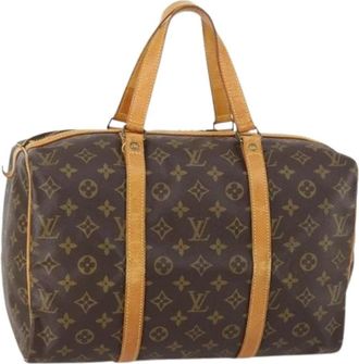Louis Vuitton Pre-owned Canvas Reistas - Dames - Vintage Weekendtas - Bruin - ONE Size - Vintage
