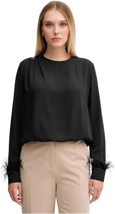 Gaud&igrave; Regular Blouse - Dames - Blouses - Zwart - S - Polyester - Overhemden