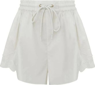 Zimmermann Donna, Pantaloncini, Bianco, S, new