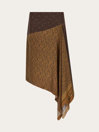 Ferragamo Women Handkerchief skirt Brown