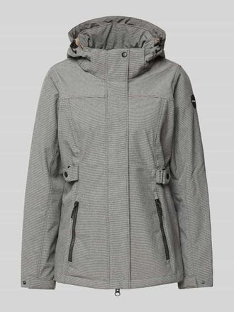 G.I.G.A. DX Jacke mit Kapuze in Dunkelblau Melange, Größe 36