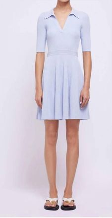 SIMKHAI Patricia Mini Dress In Blue Haze