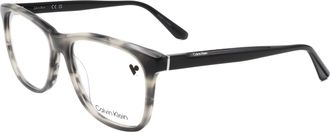 Calvin Klein Mens 55mm Grey Havana Opticals