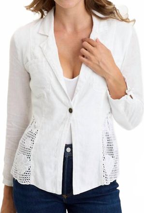 Xcvi Trinket Jacket In White