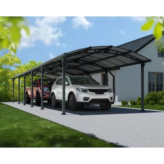 Palram Canopia Arcadia Cochera De Aluminio 3.6 X 13 M