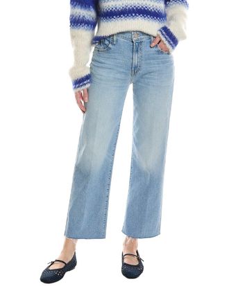 Mother Mid-Rise Rambler Zip Ankle Fray Comeback Kid Jean