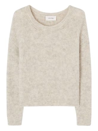 American Vintage East round-neck sweater - Neutrals
