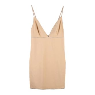 Elisabetta Franchi Mujer, Camisetas, Beige, Talla: M