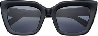 Freyrs Eyewear Portofino Cat Eye Sunglasses in Black at Nordstrom