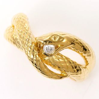 C&A Yellow Gold Yellow Gold (18K) Band Ring (Pre-Owned)