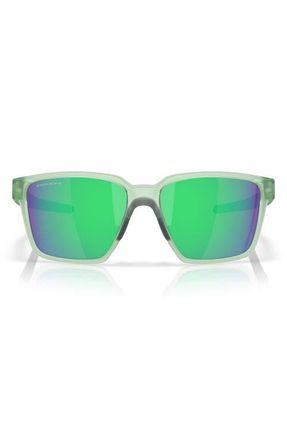 Oakley Actuator 57mm Prizm Rectangular Sunglasses in Black Green at Nordstrom