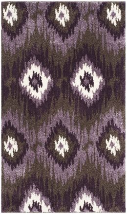 Safavieh Alfombra marr&oacute;n/morado 122 x 183 cm