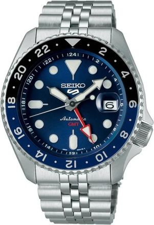 Seiko Unisex - Ssk 003K1 - Herenhorloge 5 Automatisch 3 Wijzers - Dames - Horloges - Blauw - ONE Size - Accessoires
