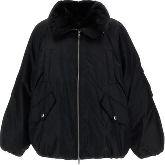 Stand Studio Celeste Jacket - Dames - Bomber jackets - Zwart - S - Polyester - Jassen