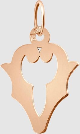 Vanrycke Pendentif Lettrine Or Rose