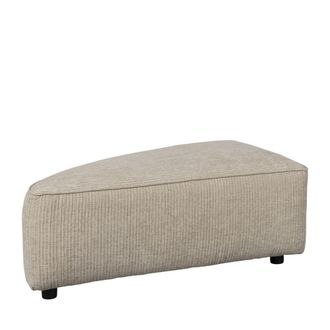 Zuiver M&oacute;dulo 1 plaza izquierda en tela beige