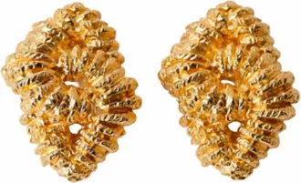 Paola Sighinolfi Womens Loto Earrings In Gold