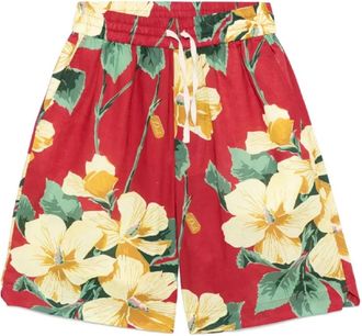 Dr&ocirc;le de Monsieur Rode Bermuda Shorts Comfort Stijl - Heren - Korte Broeken - Veelkleurig - XL - Katoen - Korte Broeken