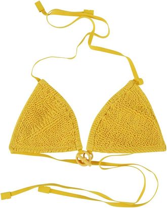 Burberry Zee Kleding Collectie - Dames - Bikinis - Geel - XS - Badmode