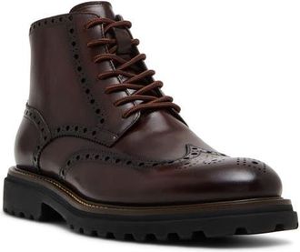 Steve Madden Kierson Lace-Up Boot in Brown at Nordstrom, Size 10.5