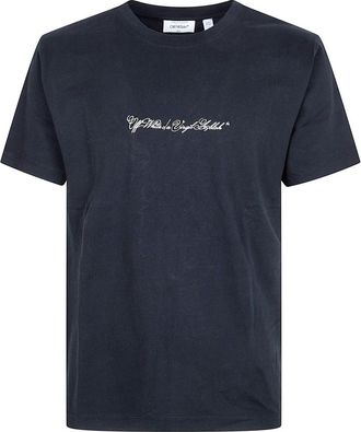 Off-white Script Arrow Slim T-shirt - Heren - T-shirts - Zwart - L - Tops