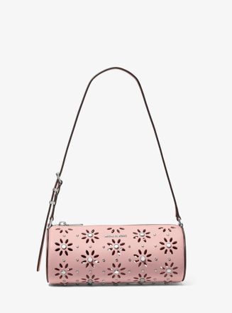 Michael Kors Izzy Small Pebbled Leather Barrel Pochette
